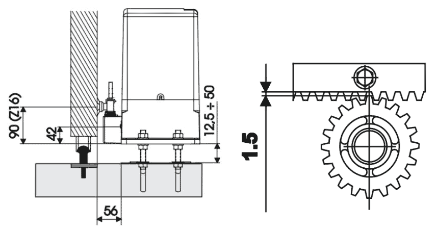 راهنمای نصب درب ریلی 741 740