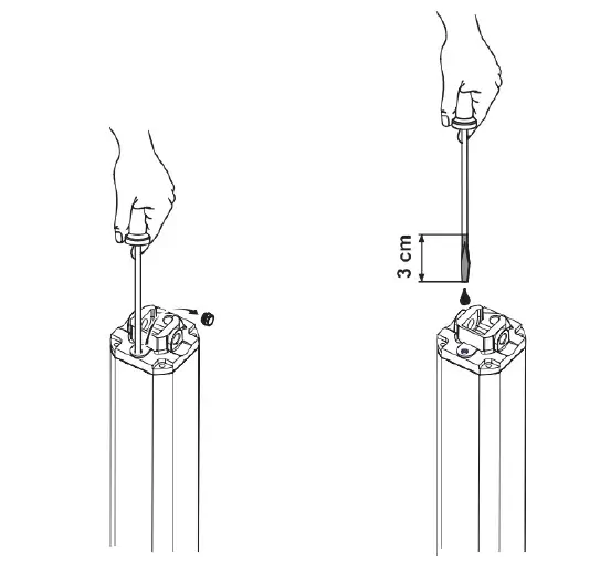 اندازه گیری روغن جک درب اتوماتیک 402 فک