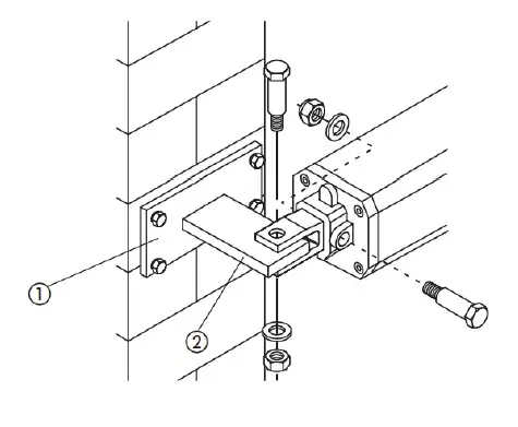 اتصال پلیت ته جک اتوماتیک 402 فک