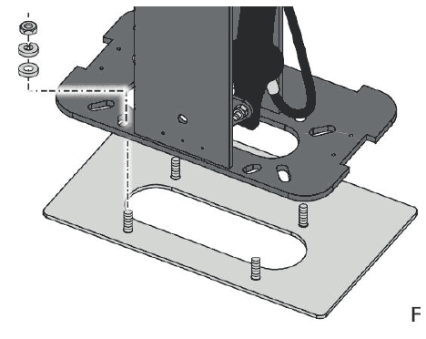 راهنمای نصب پلیت راهبند b680 فک
