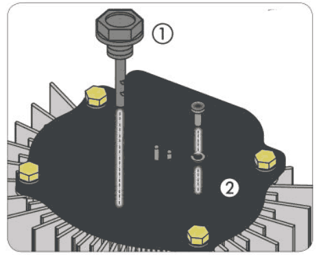 موتور راهبند b680 فک