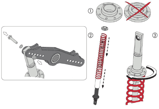 فنر راهبند B680 فک