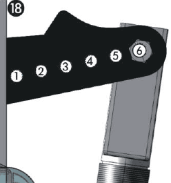 سیلندر و الاکلنگ راهبند B680 فک