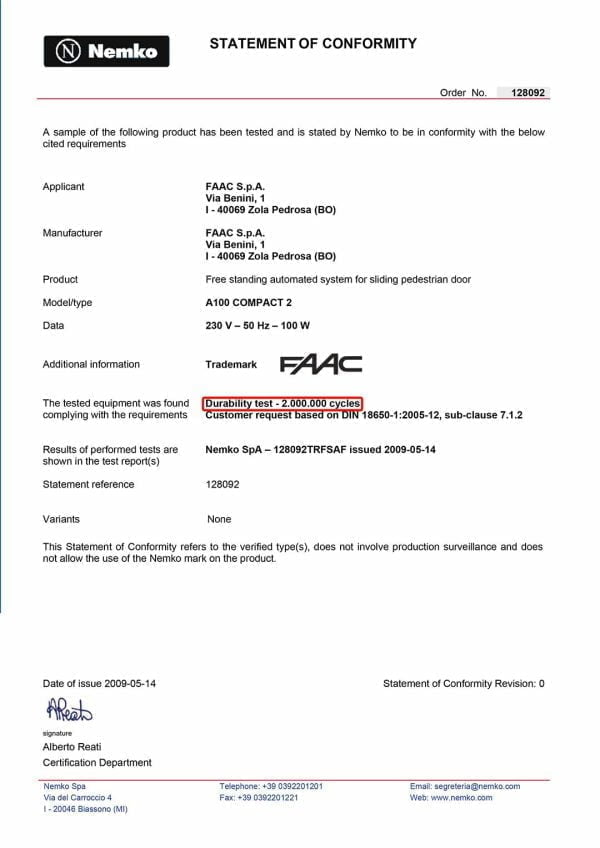 اپراتور درب شیشه ای درب سازان ایمن فک