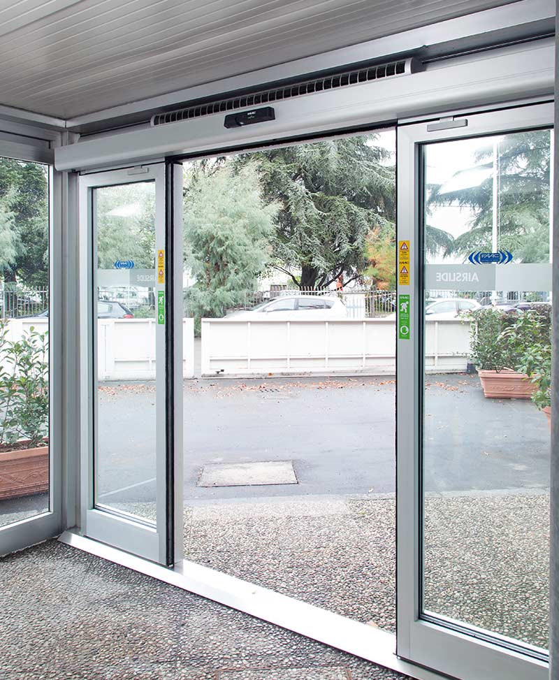 درب اتوماتیک شیشه ایی تلسکوپی A140T برند فک درب اتوماتیک شیشه ایی تلسکوپی A140T برند فک