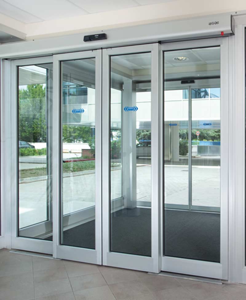 درب اتوماتیک شیشه ایی تلسکوپی A140T برند فک درب اتوماتیک شیشه ایی تلسکوپی A140T برند فک