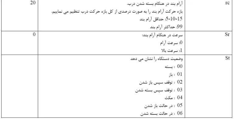 آموزش نصب درب اتوماتیک ریلی c720 فک - تنظیم برد