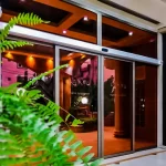 درب اتوماتیک شیشه ای Faac ایتالیا مدل A140