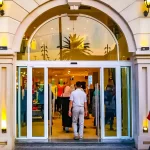 نصب درب اتوماتیک شیشه ای کشویی A140 Faac - درب سازان ایمن فک