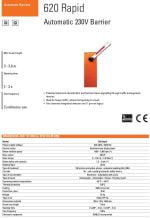 راهبند اتوماتیک پارکینگ فک FAAC 620 - پر سرعت ترین - Image 5