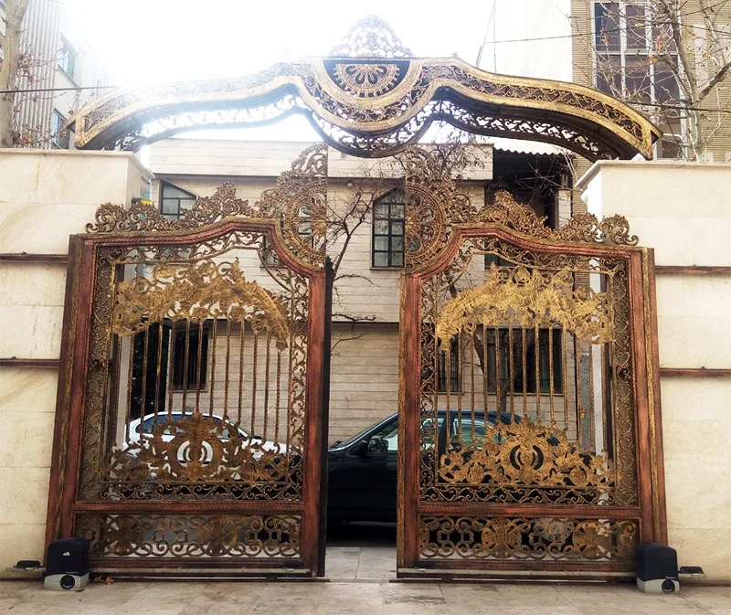 falcon-m5-sliding parking door gate خرید جک پارکینگ ریلی falcon m5 - درب سازان ایمن فک