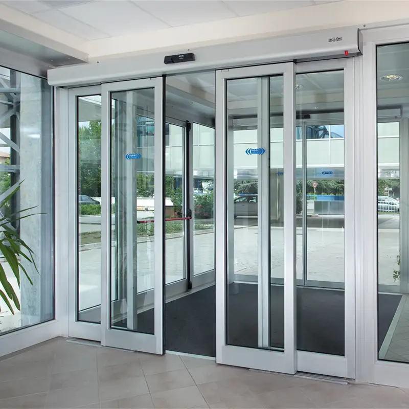 A1400 Faac - Telescopic Sliding Glass Door - imenfaac درب شیشه ای تلسکوپی Faac