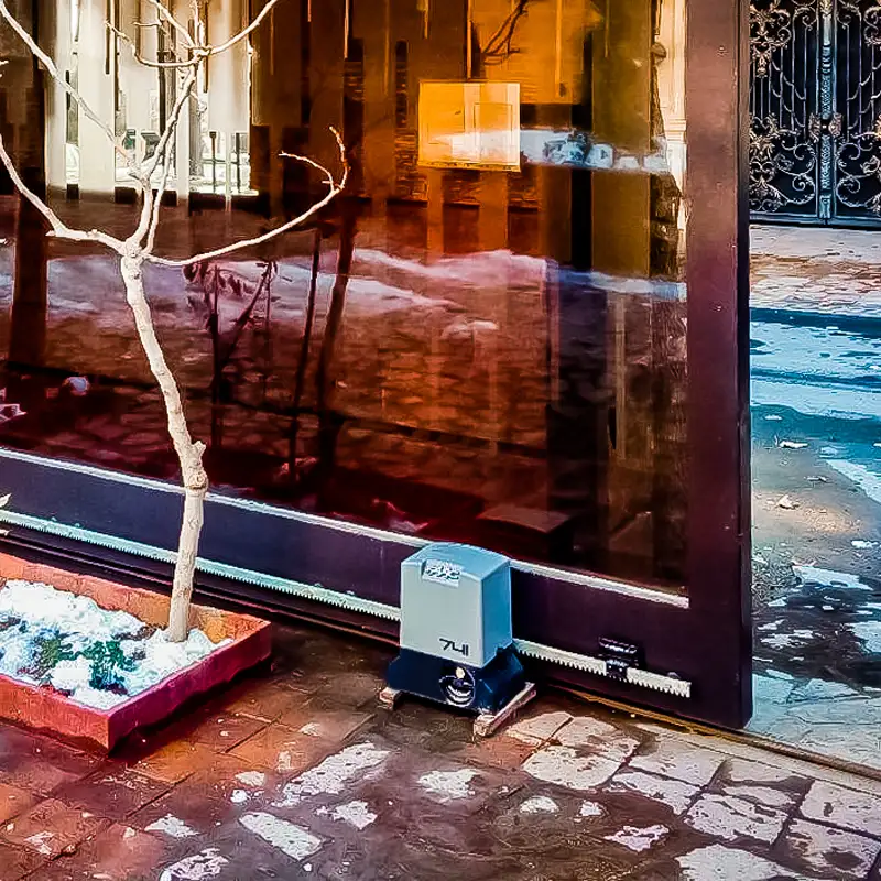 Faac 741 Sliding Gate -imenfaac - جک پارکینگ ریلی 740 faac - درب سازان ایمن فک