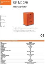 جک ریلی درب پارکینگ فک FAAC 884 سه فاز - Image 5