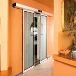 درب اتوماتیک شیشه ای faac مدل A1000