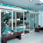 درب شیشه ای اتوماتیک فک مدل A1000