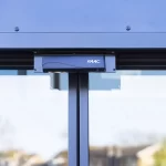 رادار انرژی سیوینگ درب اتوماتیک شیشه ای a1400