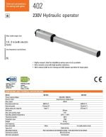 جک بازویی درب پارکینگ فک FAAC 402 SBS - Image 9