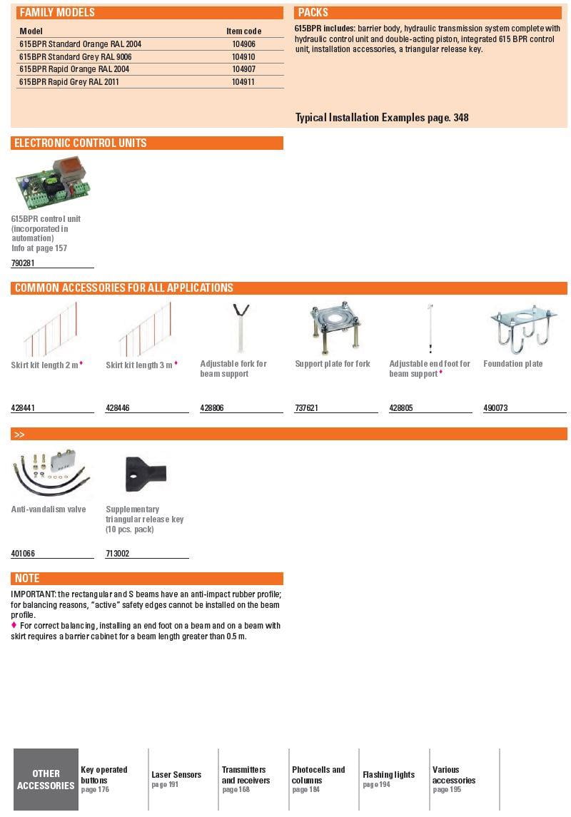 faac 615-2 راهبند اتوماتیک پارکینگ فک FAAC 615 - Image 11