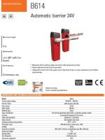 راهبند اتوماتیک پارکینگ فک FAAC B614 24V - Image 6