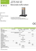 راهبند ستونی FAAC مدل J275 (کنترل تردد) - Image 2