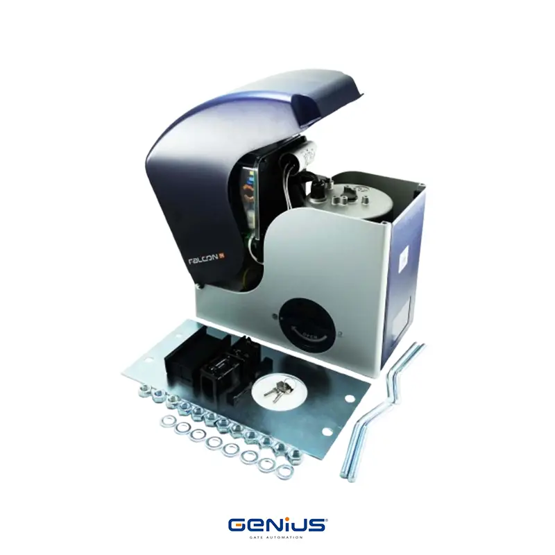 genius falcon 14 sliding gate - 3 جک برقی درب پارکینگ جنیوس GENIUS FALCON 14