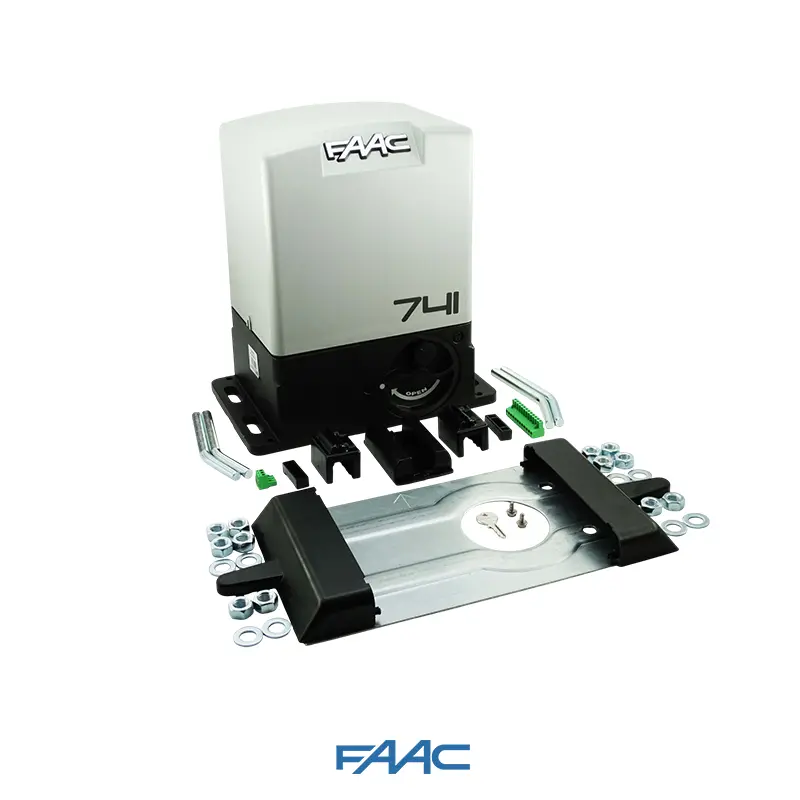 faac sliding gate 741-3 جک ریلی اتوماتیک درب پارکینگ فک FAAC 741