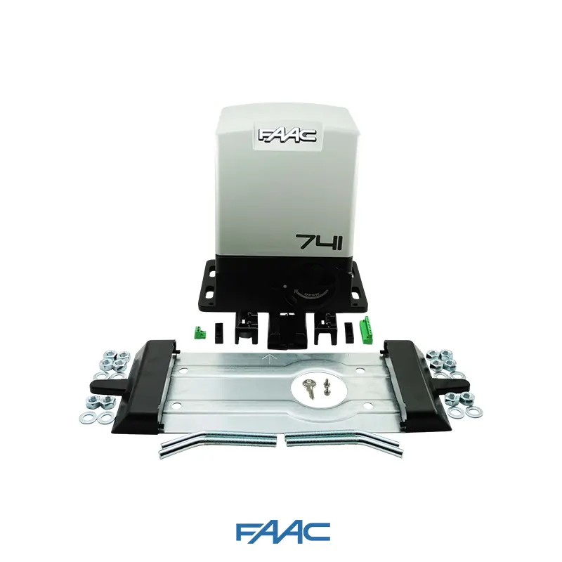 faac sliding gate 741-4 موتور برقی درب ریلی پارکینگ فک FAAC 741