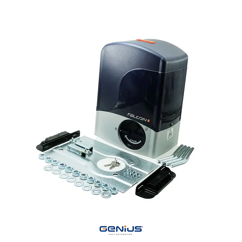 genius falcon 8 kits-1 جک ریلی درب پارکینگ جنیوس GENIUS FALCON 8