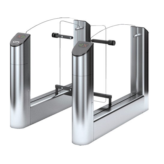 گیت کنترل تردد شیشه ای