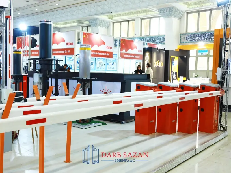 درب سازان ایمن فک در نمایشگاه ایپاس