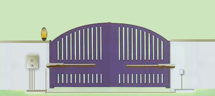 فلاشر درب اتوماتیک پارکینگ